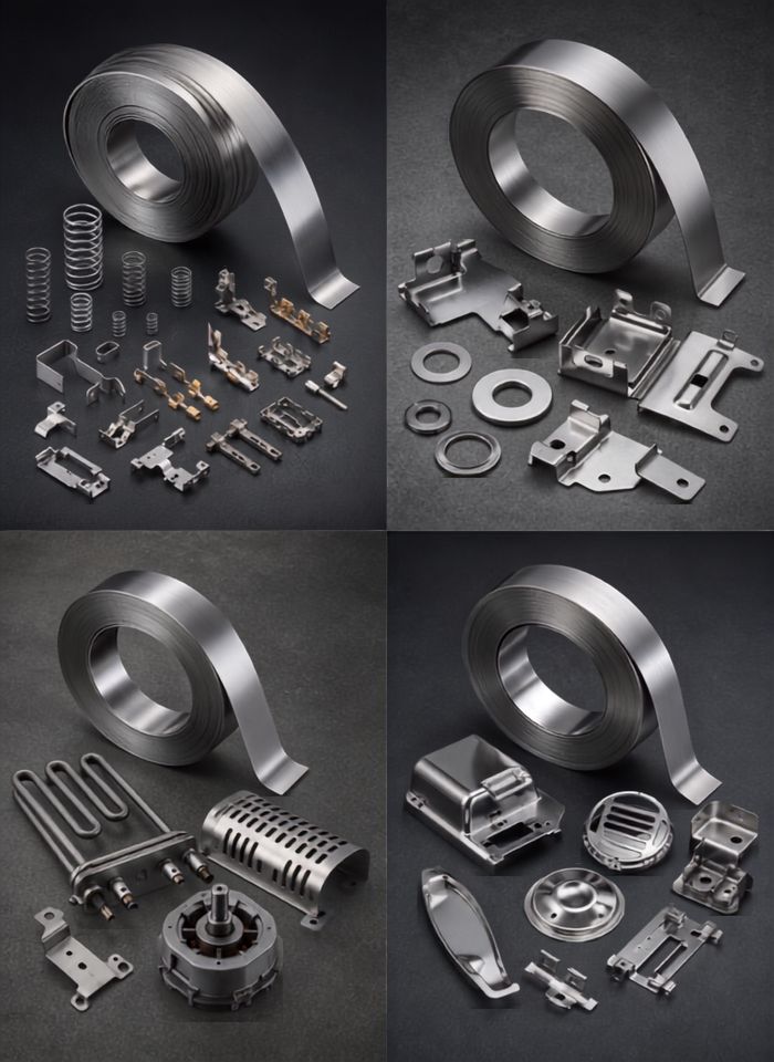 Choose Stainless Steel CSP Grades by Application 301 Stainless Steel CSP High strength and excellent elasticity for springs, connectors, terminals, clips, and precision electronic components. 304 Stainless Steel CSP Balanced corrosion resistance, mechanical stability, and forming performance for precision stamped parts and industrial components. 430 Stainless Steel CSP Ferritic stainless steel material with good heat resistance, magnetic properties, and cost-performance balance for appliance, industrial, and general component applications. 201 Stainless Steel CSP Cost-efficient stainless steel hardness material for applications requiring strength, appearance, formability, and production cost control.