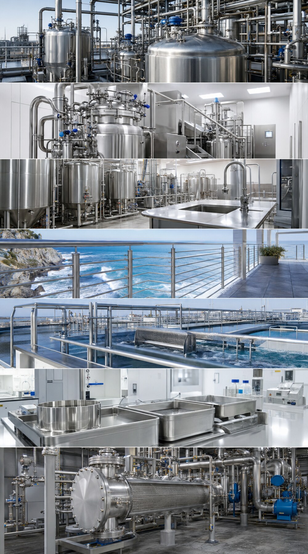 sus 316l stainless steel applications collage 1000x1800